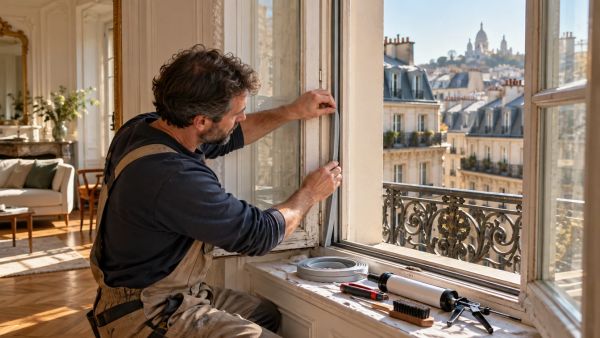 Comment réparer les infiltrations d'air aux fenêtres efficacement