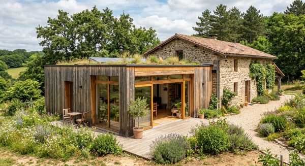 Découvrez les avantages d'une extension en bois durable