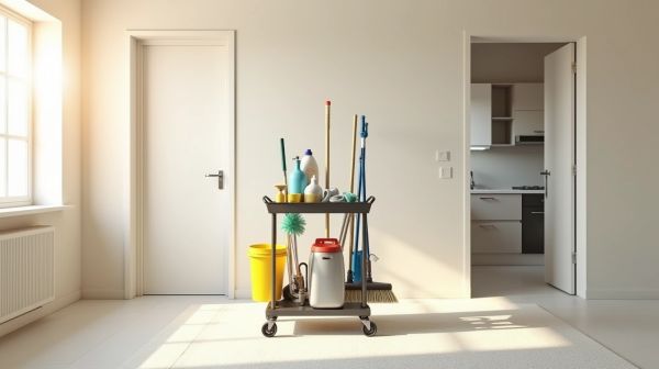 Quelle solution de nettoyage avec un chariot de ménage efficace ?