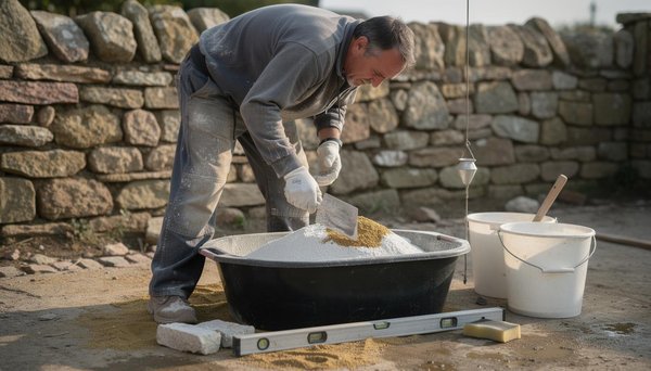 Le mélange chaux-sable : les secrets d'une utilisation optimale en maçonnerie